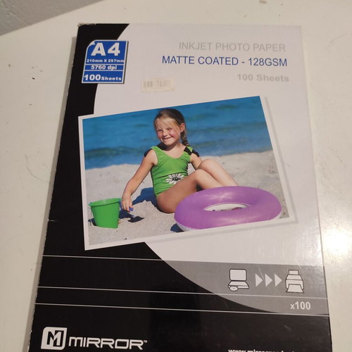 Ink jet photo paper new, 100 sheets