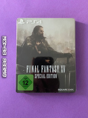 Final Fantasy XV Special Edition Steelbook като ново за PlayStation 4