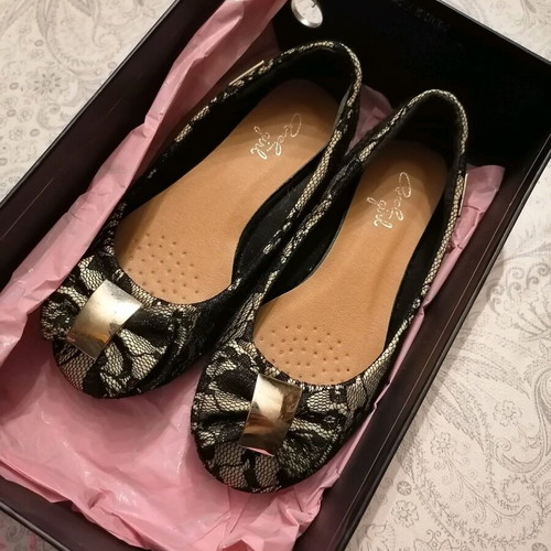 Axel girl ballerina shoes used, size 28, black