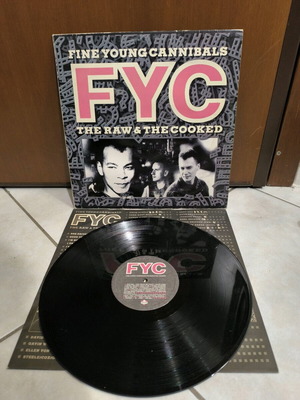 Fine Young Cannibals The Raw & The Cooked LP μεταχειρισμένο, pop