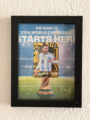 Messi Golden Baller Panini Adrenalyn XL χρυσή κάρτα καινούργια