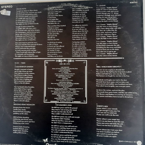 Procol Harum Grand Hotel βινύλιο μεταχειρισμένο, rock