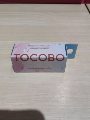 Tocobo Juicy Berry Plumping Lip Oil 4g new, shade 04 Bitter Brown