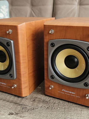 Pioneer S-MT3H passive full range speakers used, 8 ohm, removable cover