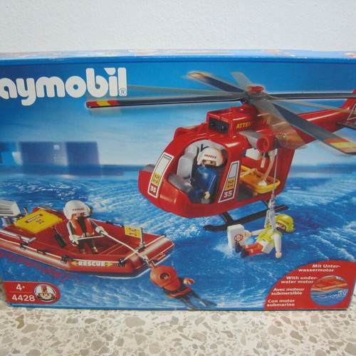 Playmobil 4428 Διασώστες σαν καινούργιο με κουτί και πλήρες