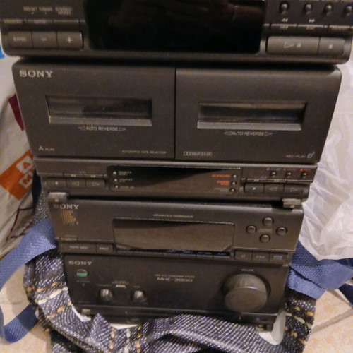 Sony sound system used with two speakers