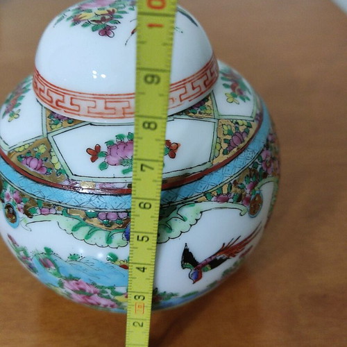 Handmade Chinese porcelain vessel like new