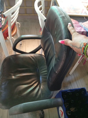 Leather office chair