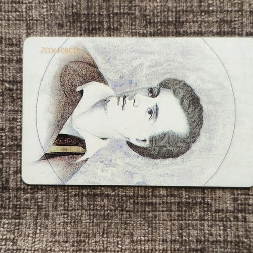 Phone cards used, Sotiris Sorogas "Lord Byron" and Evgenios Spatharis