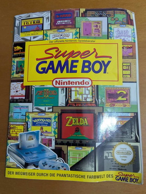Nintendo Super Game Boy Official Game Advisor σαν καινούργιο, γερμανικά
