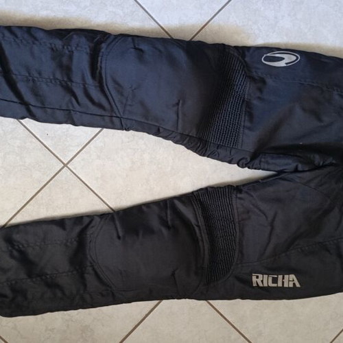 Richa motorcycle pants with removable winter lining and protectors, size S