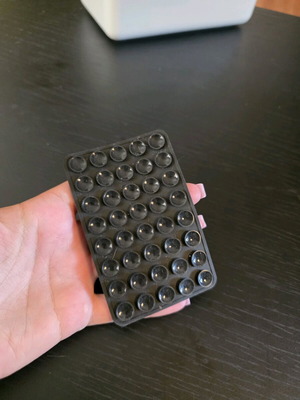 Phone suction cups black like new