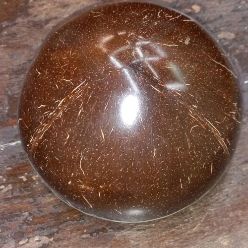Handmade Kalimba (Thumb Piano) made from coconut shell - Ethnic design