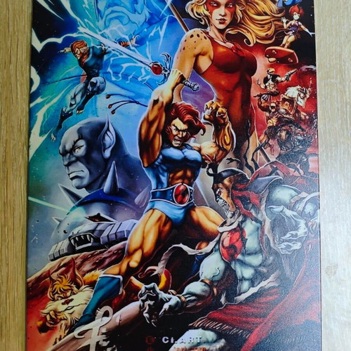 Thundercats collectible metal sign like new