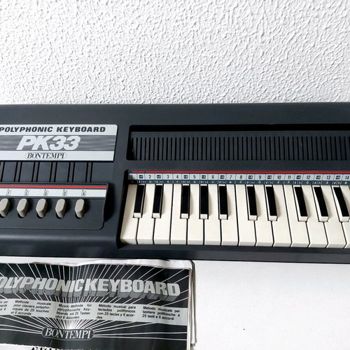Bontempi PK33 Polyphonic Keyboard vintage, like new