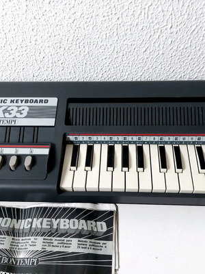 Bontempi PK33 πολυφωνικό αρμόνιο vintage, σαν καινούργιο