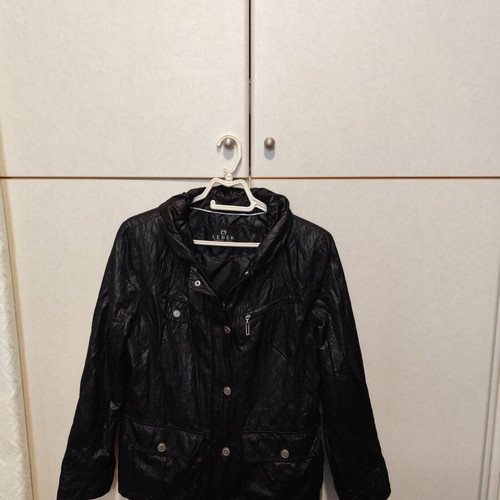 Barbara Lebek jacket black, like new, size XL