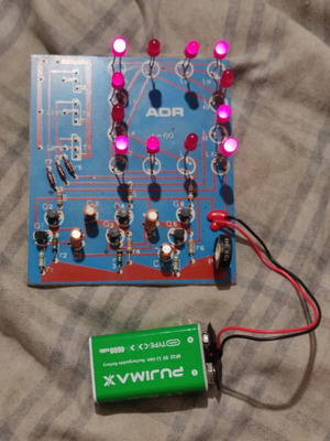 Trehantiri with 12 red LEDs like new