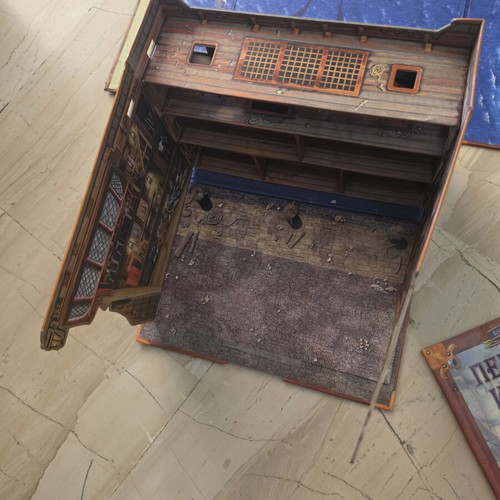 D Pirate Ship with book used, very good condition