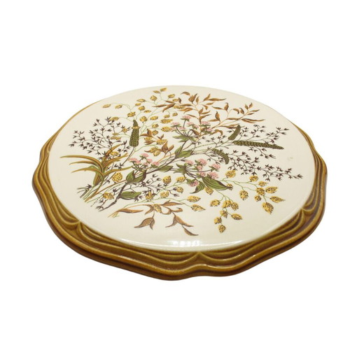 Vintage Herbolzheim porcelain cake plate 33 cm like new