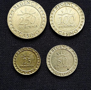 CASINO, 4 κέρματα, REGENCY CASINO THESSALONIKI.