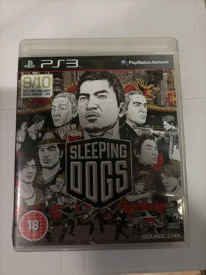 Sleeping Dogs game used for PS3