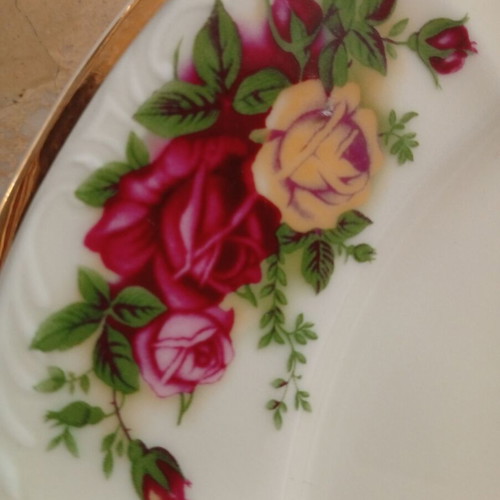 Porcelain plate
