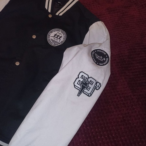 Design two-tone jacket new, size L