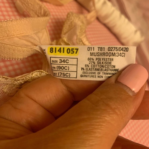 Marks & Spencer bra new with lace in beige shade