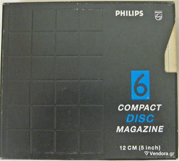  PHILIPS 6 COMPACT DISC MAGAZINE 12CM (5 inch) SBC3590