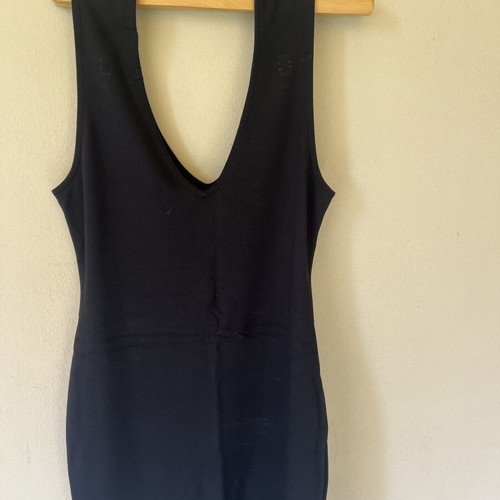 Pull & Bear black mini dress like new, size L