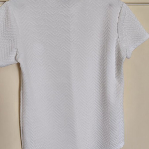 Rebel white shirt with design like new, size L