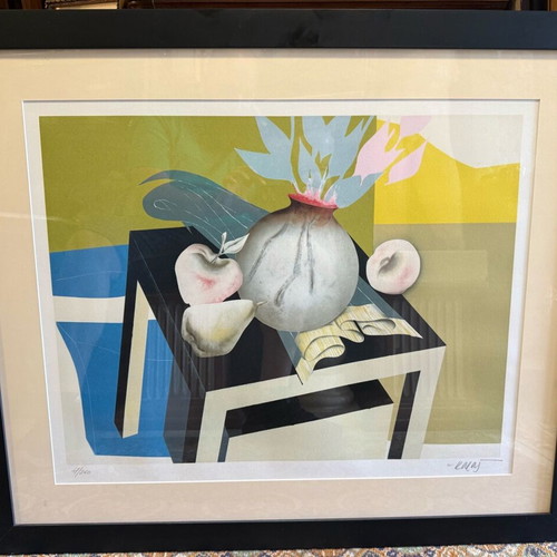 Christos Karas silk screen printing like new