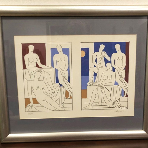 M. Kalogirou Lithograph Signed and Numbered, Like New