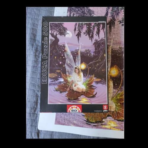Educa Fairy on Water puzzle 500 pieces used