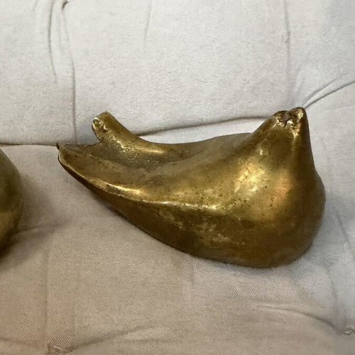 Three bronze sculptures by Eleni Vernadaki, one signed