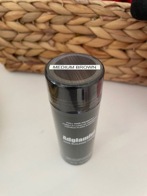Keratin fibers for men Medium Brown new, sealed