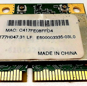 Atheros AR5B93 Half Height MINI PCI-E Wireless WiFi Card 300Mpbs 802.11b/g/n
