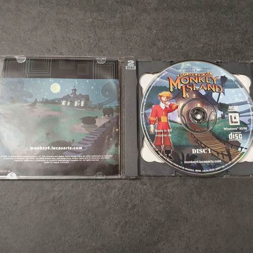 Escape from Monkey Island Big Box PC game 2000