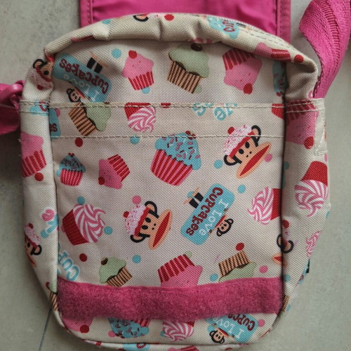 Paul Frank Shoulder Bag like new, beige and pink