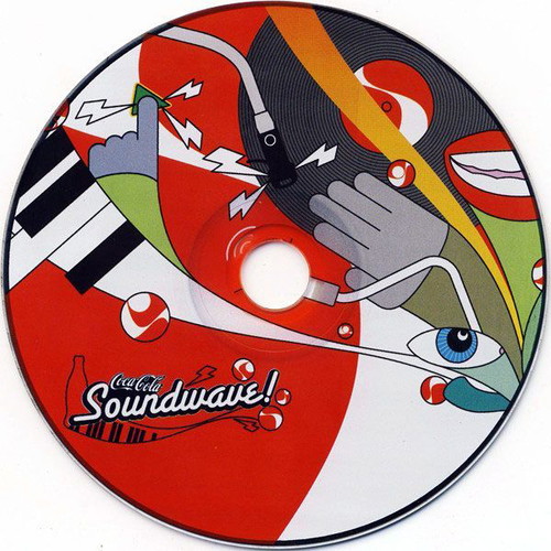 Various Coca Cola Soundwave Promo CD used, rock
