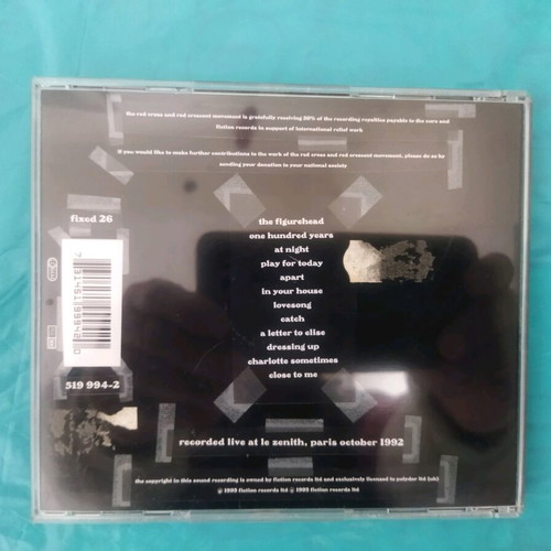The Cure Paris CD like new, electronic rock