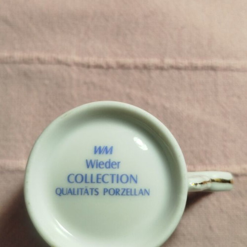 Weider Collection coffee cup and saucer set like new, 2+2 pieces
