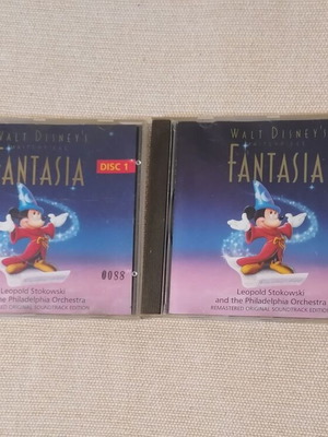Fantasia Walt Disney Original Motion Picture Soundtrack CDs like new, classical
