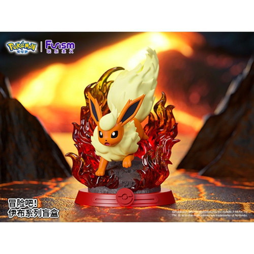Pokémon Eevee figure, Funism "Eevee and Evolutions" collection