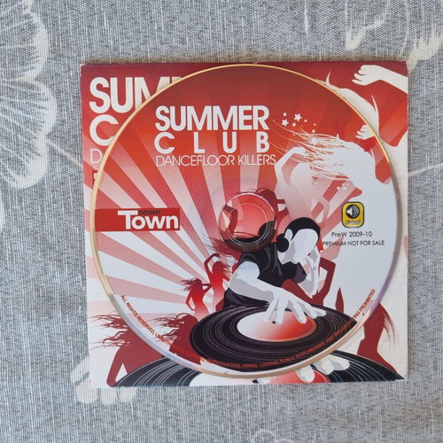 Summer Club Dancefloor Killers Down Town CD promo, like new