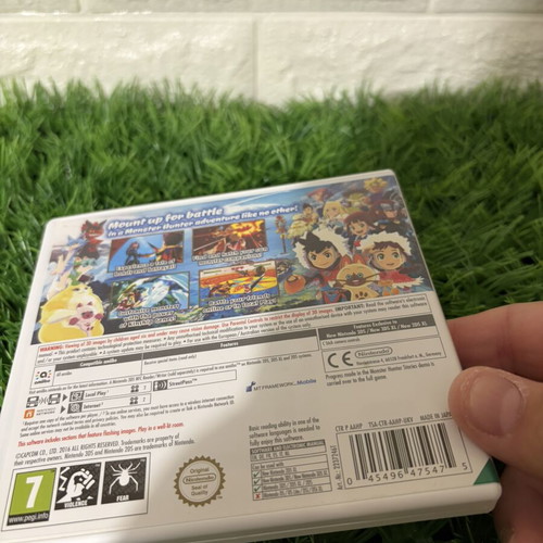 Monster Hunter Stories Nintendo 3DS game used, excellent condition