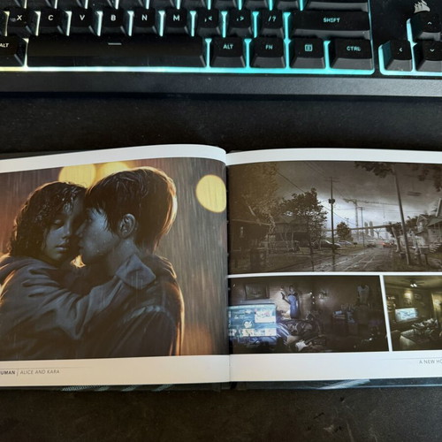The Art of Detroit: Become Human hardcover art book new condition