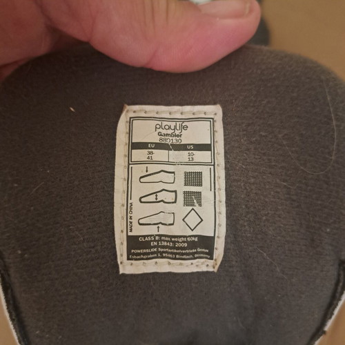 Rollers Playlife slightly used, size 38-41