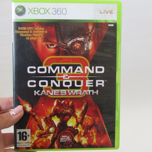 Xbox 360 Command & Conquer Kane's Wrath like new, with manual